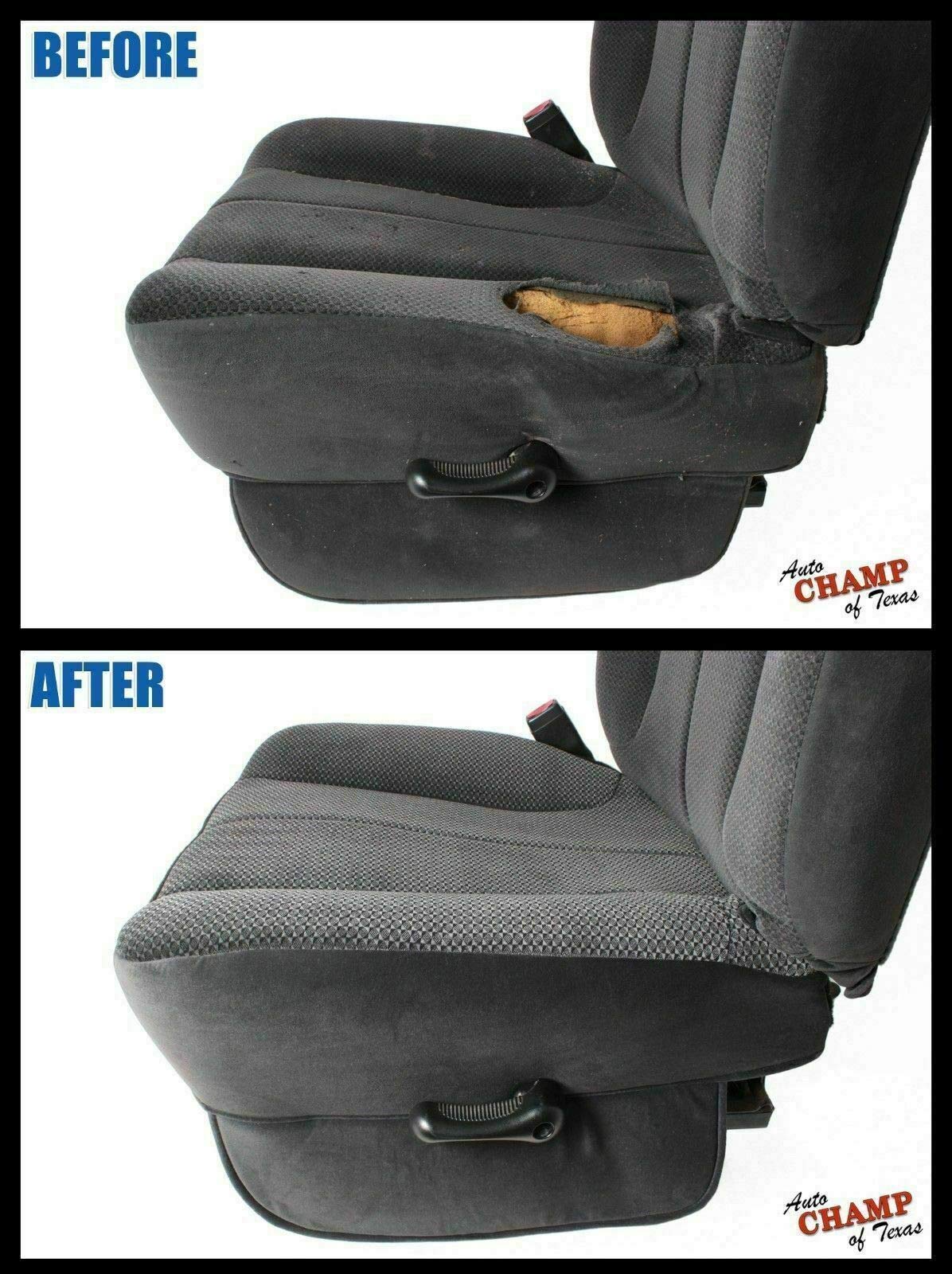 Black Passenger-Side Bottom Cloth Seat Cover for 2013-2017 Jeep Wrangler - Durable & Custom Fit - Perfect for Off-Roading, Camping & Daily Driving