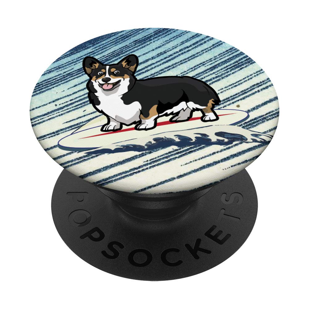 Corgi PopSockets PopGrip: Swappable Phone Grip & Stand for iPhone, Samsung, Tablets - Perfect for Selfies, Videos, and Secure Holding