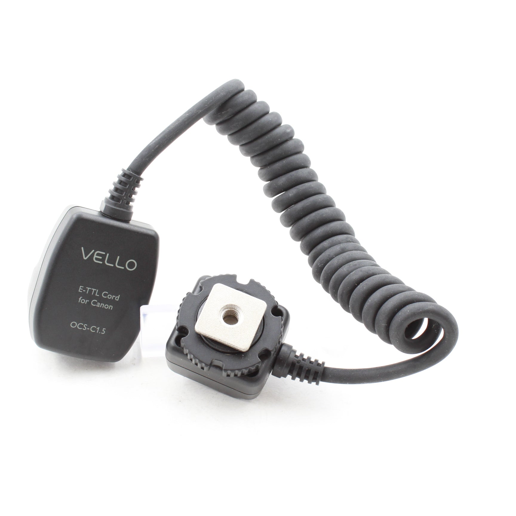 Vello TTL Flash Cord for Canon Nikon Sony DSLR Cameras - High-Speed Sync TTL Off-Camera Flash Shoe Extension Cable - Perfect for Studio Photography, Wedding & Event Shooting