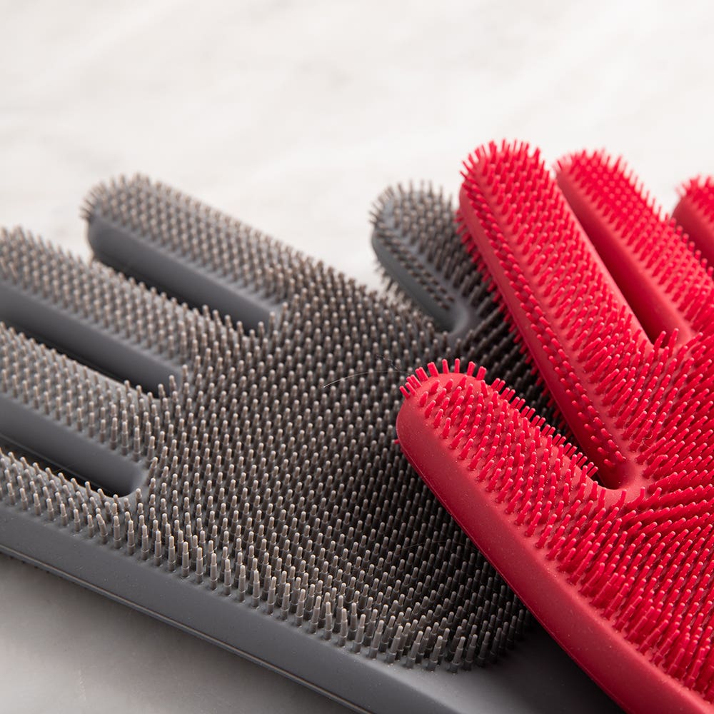 LUCIANO GOURMET Washing Sponge Glove - Premium Kitchen Cleaning Gloves for Dishwashing, Scrubbing Pots & Pans - Soft & Durable for Everyday Use in Home Kitchen