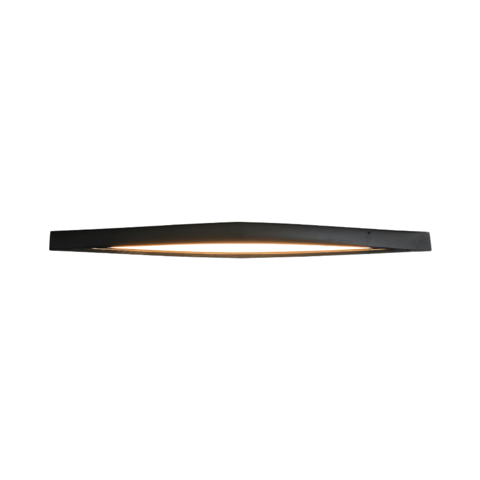 Horizon Modern Linear Wood Ceiling Light Fixture - Minimalist Wooden Pendant Lamp for Living Room, Bedroom, and Dining Room Lighting