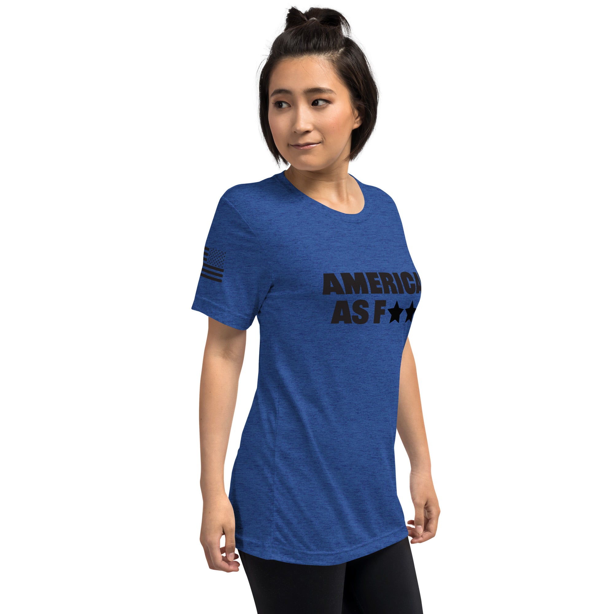 American AF Short Sleeve T-Shirt for Men & Women - Comfortable Cotton Casual Tee - Perfect for Streetwear, Gym, and Everyday Outfits