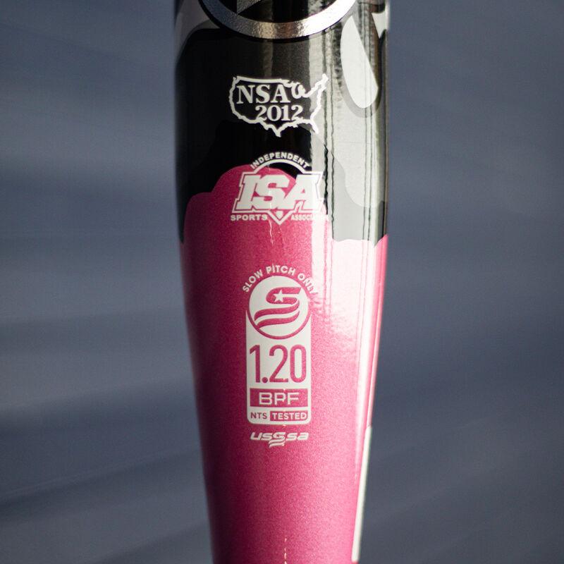 **2025 Worth Bedlam Phil Matte Balanced USSSA Slowpitch Softball Bat WSU5PMBB - Perfect for Competitive Games & Training**