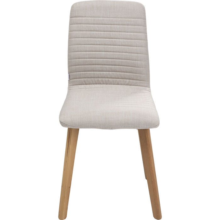 Lara Ecru Chair - Modern Upholstered Accent Chair for Living Room, Bedroom & Office - Comfortable & Stylish Home Decor