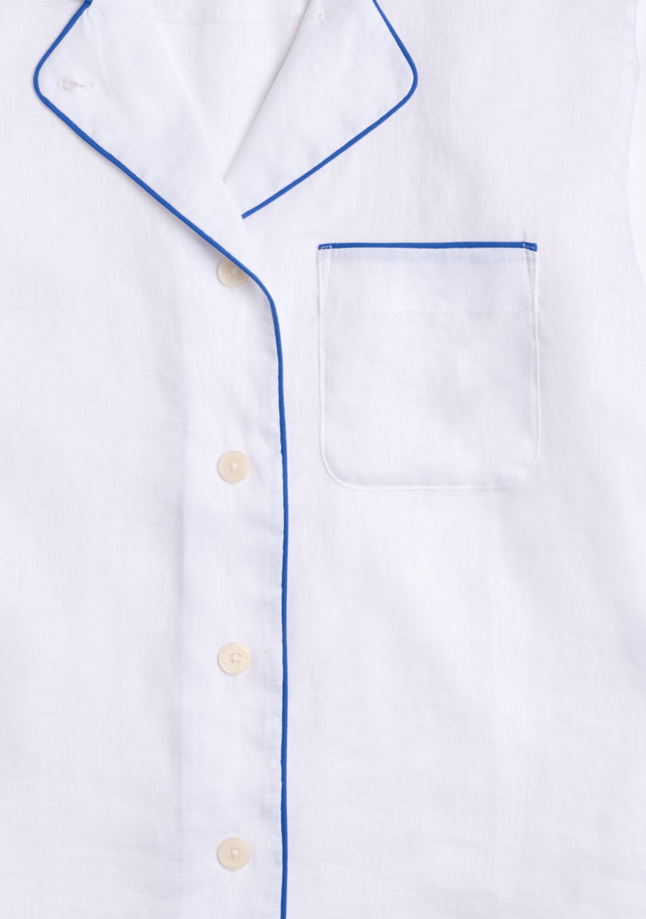 Premium Margaret Linen Pajama Set for Women - Soft & Breathable Sleepwear - Perfect for Summer Nights, Lounging & Relaxation at Home