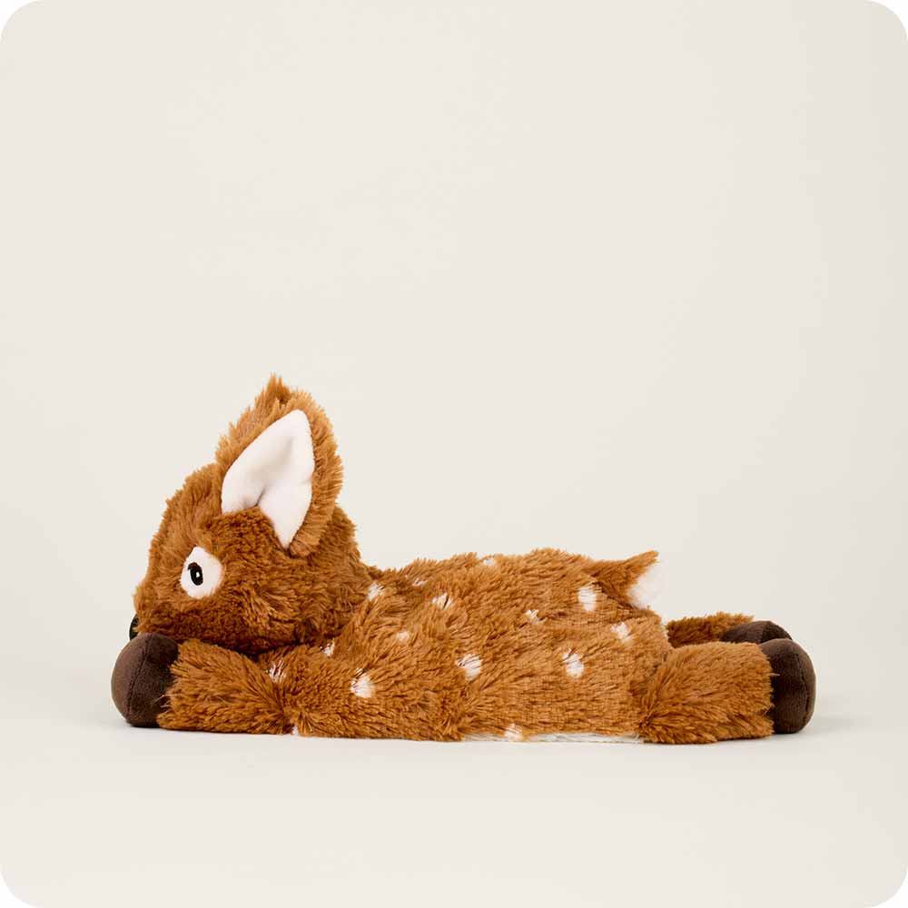 Cozy Warmies Plush Deer Heating Pad - Soft & Comfortable for Relaxation, Stress Relief & Pain Relief - Perfect for Home, Office & Travel Use