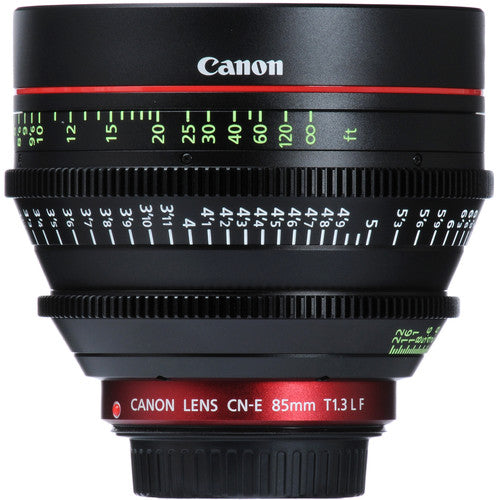 Canon CN-E 85mm T1.3 L F Cine Lens 6571B001 - Professional Cinema Lens for Filmmaking, Portrait Photography & Video Production
