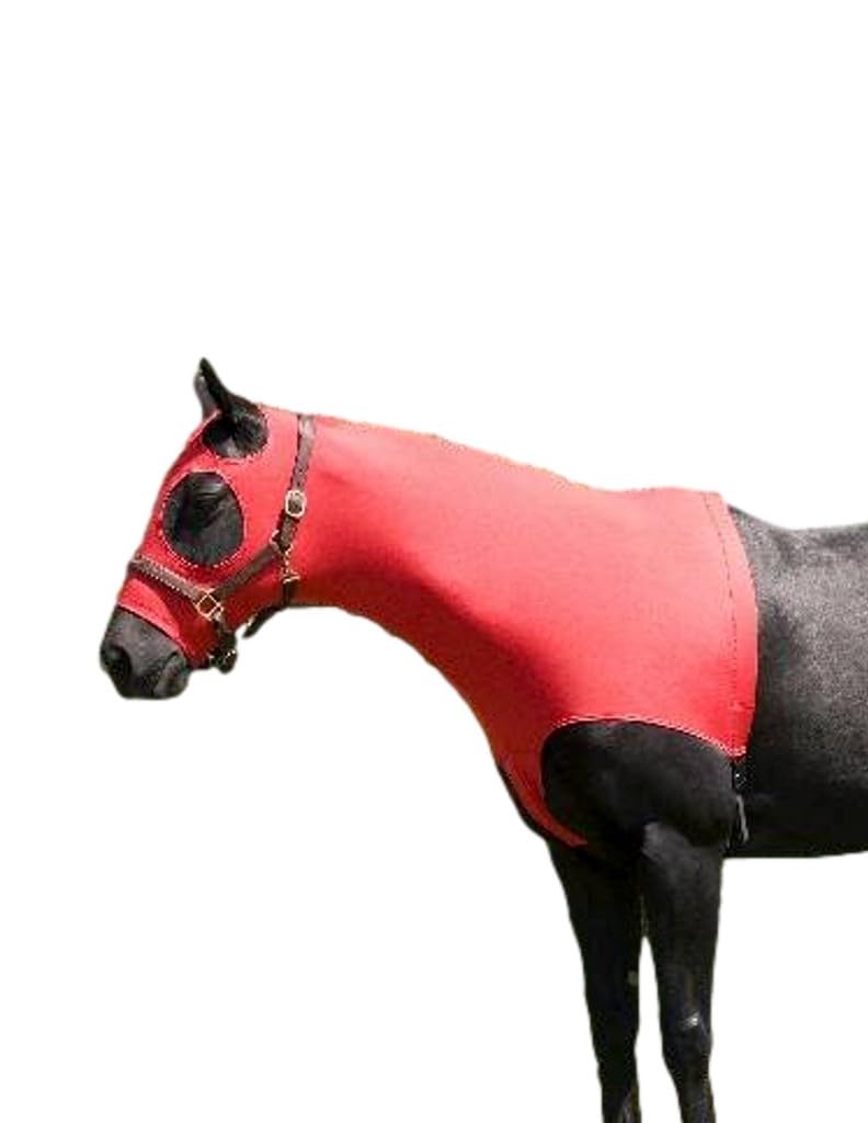 Gatsby StretchX Mane Stay Hood M Red - Premium Stretchy Hood for Men with Stay-Put Design - Perfect for Running, Workouts, and Outdoor Activities