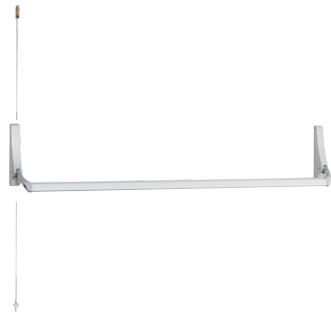 Falcon 1990 EO Concealed Vertical Rod Cross Bar Exit Device - Heavy Duty Commercial Door Lock for Schools, Hospitals & Office Buildings - Secure & Reliable Emergency Exit Solution
