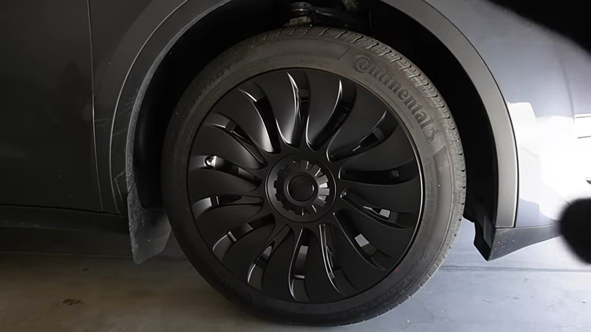 1 Pcs Uberturbine Wheel Covers for Tesla Model Y 19'' Gemini Wheels - Premium Hubcaps for Enhanced Style & Protection - Perfect for Road Trips & Daily Commuting