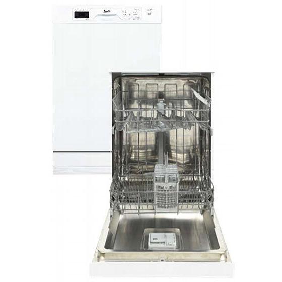 Avanti 18 Inch Built-In Dishwasher - DWF18V0W Stainless Steel, Energy Star Certified for Quiet & Efficient Cleaning - Perfect for Small Kitchens & Apartments