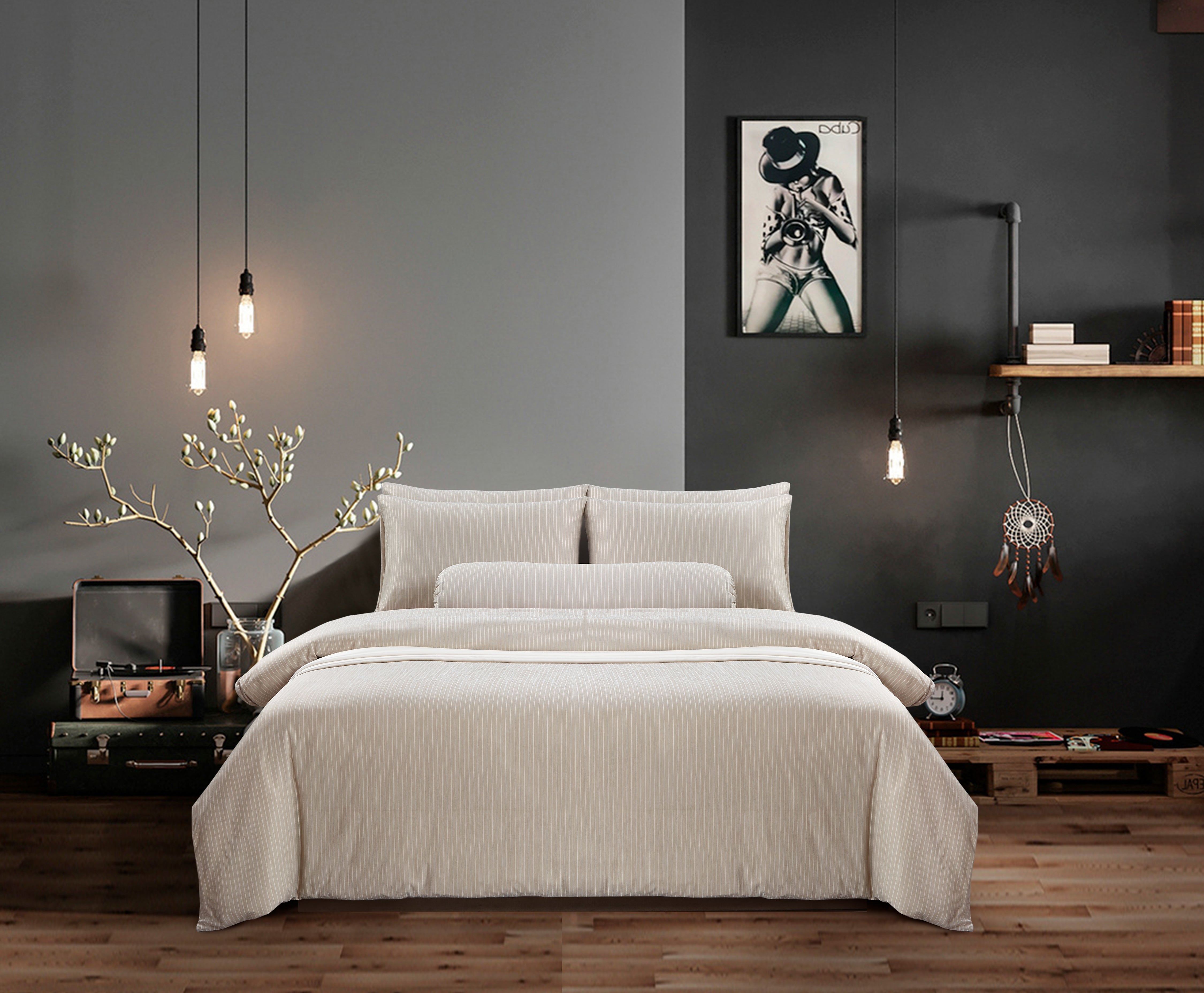 Holy Sheets™ Dolomite Quilt Cover Set - Luxury Soft Breathable Bedding for All Seasons | Perfect for Master Bedroom, Guest Room & Vacation Homes