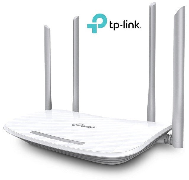 TP-Link Archer C50 AC1200 Dual Band Wireless WiFi Router with 4 External Antennas - High-Speed Internet for Home & Office Streaming, Gaming & Browsing