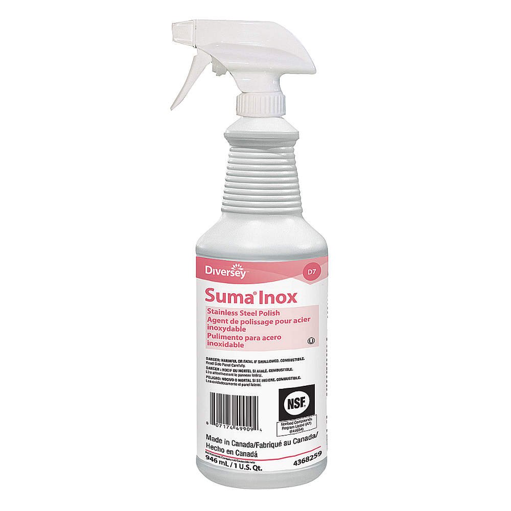 Premium Stainless Steel Cleaner & Polish - Removes Fingerprints, Smudges & Stains | Safe for Appliances, Sinks & Cookware | Ideal for Kitchen, Bathroom & Outdoor Use