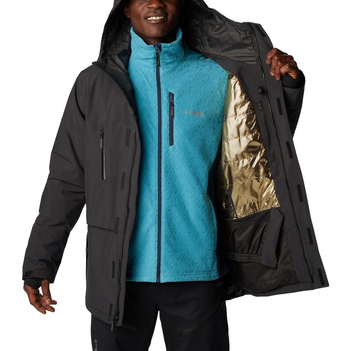 Columbia Men's Aerial Ascender™ II Jacket - Lightweight Waterproof Hiking & Outdoor Adventure Shell - Perfect for Camping, Travel & Everyday Wear
