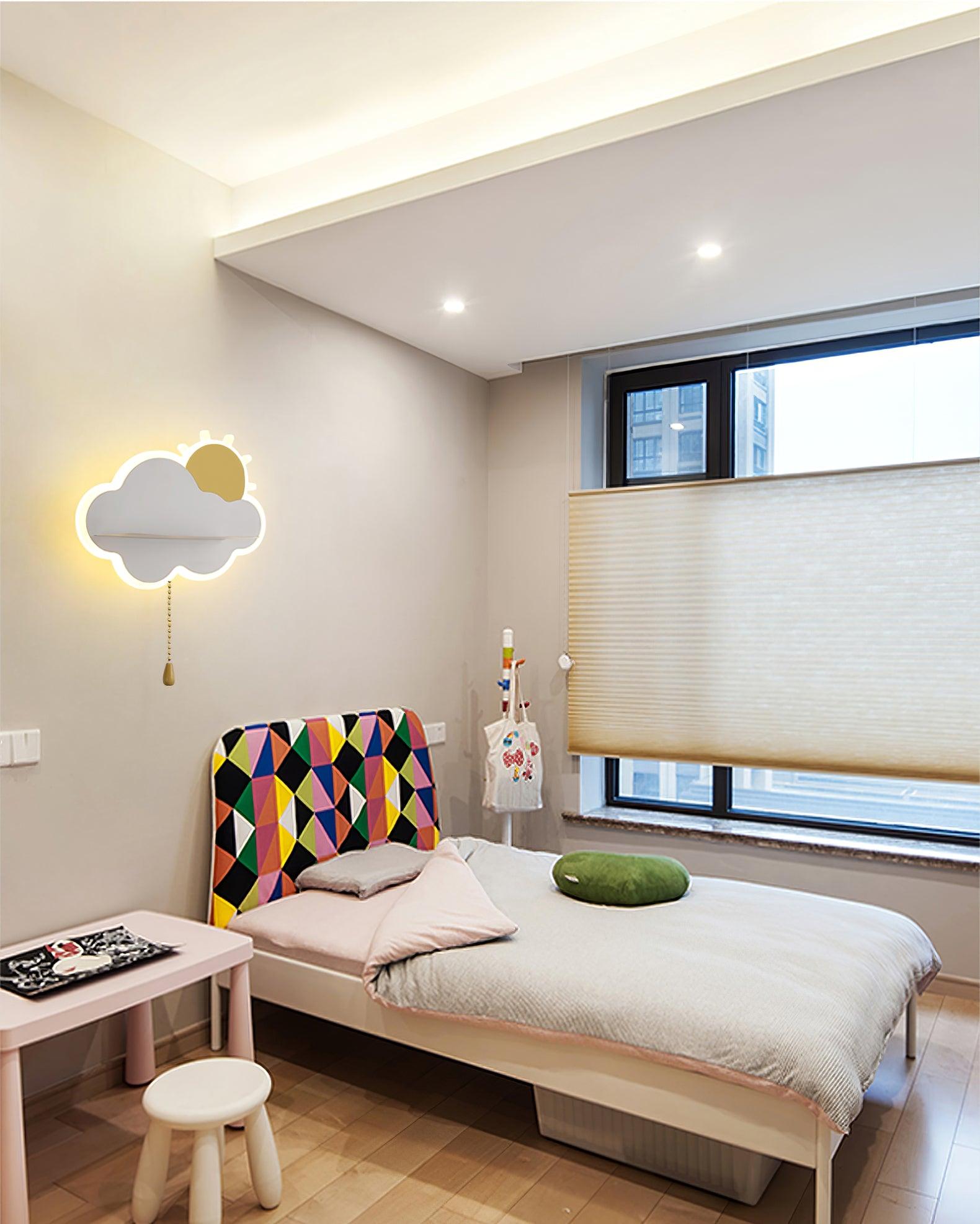 Cloud-Shaped LED Night Light for Kids - Soft Glow Nursery Wall Lamp for Bedroom, Nursery & Playroom - Perfect for Bedtime Stories & Soothing Nighttime Ambience