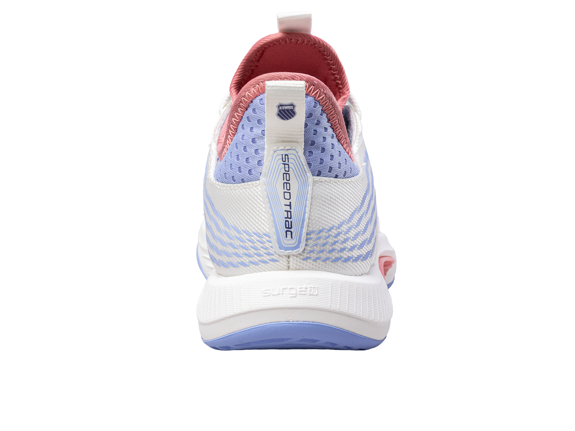 SPEEDTRAC Running Shoes for Women - Bright White/Open Air/Strawberry Ice | Lightweight Athletic Sneakers for Jogging, Gym & Outdoor Activities