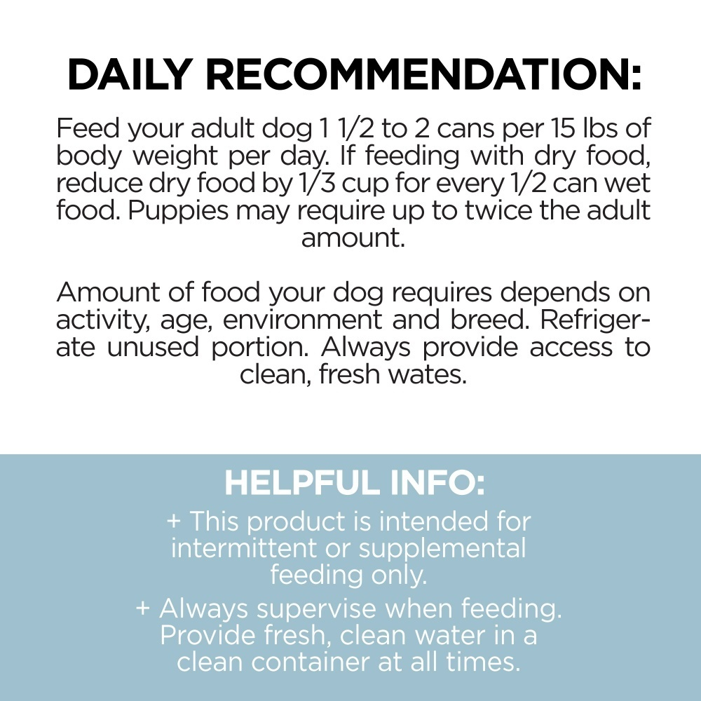 Grain-Free Lamb & Sweet Potato Stew Canned Dog Food - High Protein, All-Natural Ingredients for Sensitive Stomachs - Perfect for Adult Dogs & Puppies at Mealtime or as a Tasty Topper