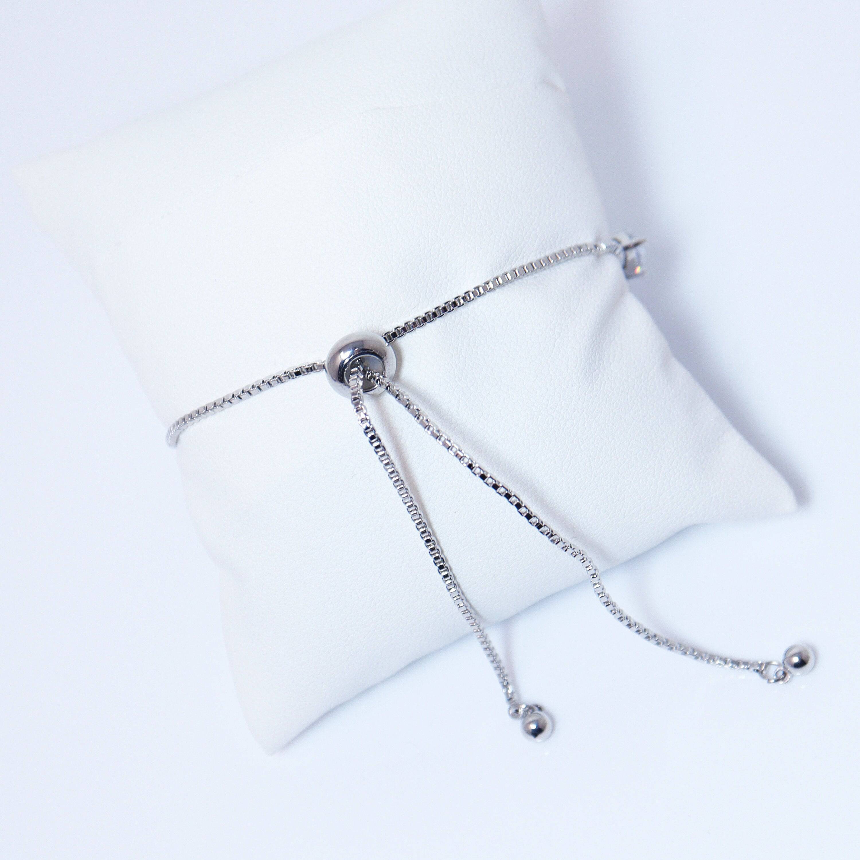 Elegant Cubic Zirconia Drop Crystal Bracelet - Diamond-Like Wedding Jewelry for Bride & Bridesmaid | Perfect Gift for Engagement, Anniversary & Special Occasions | Statement Piece for Evening Parties & Formal Events