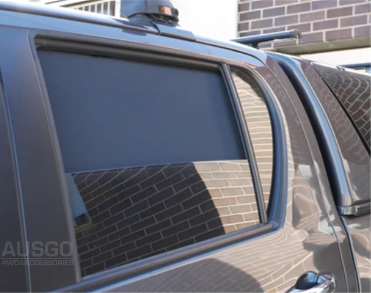 Magnetic Window Sun Shade for Toyota Hilux Dual Cab 2015-2023 | UV Protection & Heat Blocking | Perfect for Parking, Camping & Road Trips