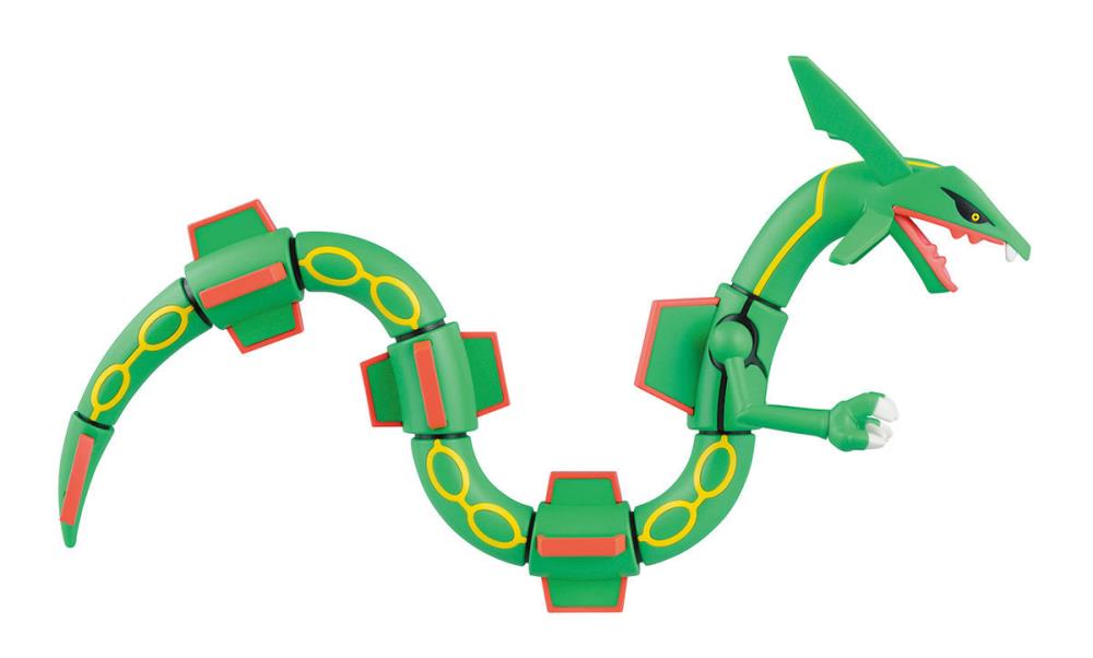 Bandai Pokemon Rayquaza Model Kit - Build Your Own Dragon Figure - Perfect for Collectors, Gifts, and DIY Enthusiasts | Great for Display, Play, and Anime-Themed Decor
