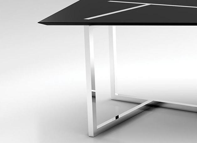 Mast Elements Agile Table - Modern Adjustable Height Folding Table for Home, Office & Outdoor Use - Perfect for Dining, Work & Camping