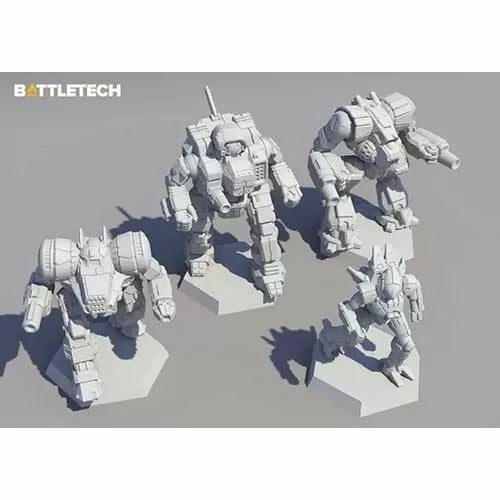 BattleTech: Inner Sphere Support Lance - Tabletop Strategy Game for Mech Combat Enthusiasts | Perfect for Gaming Nights & Collectors