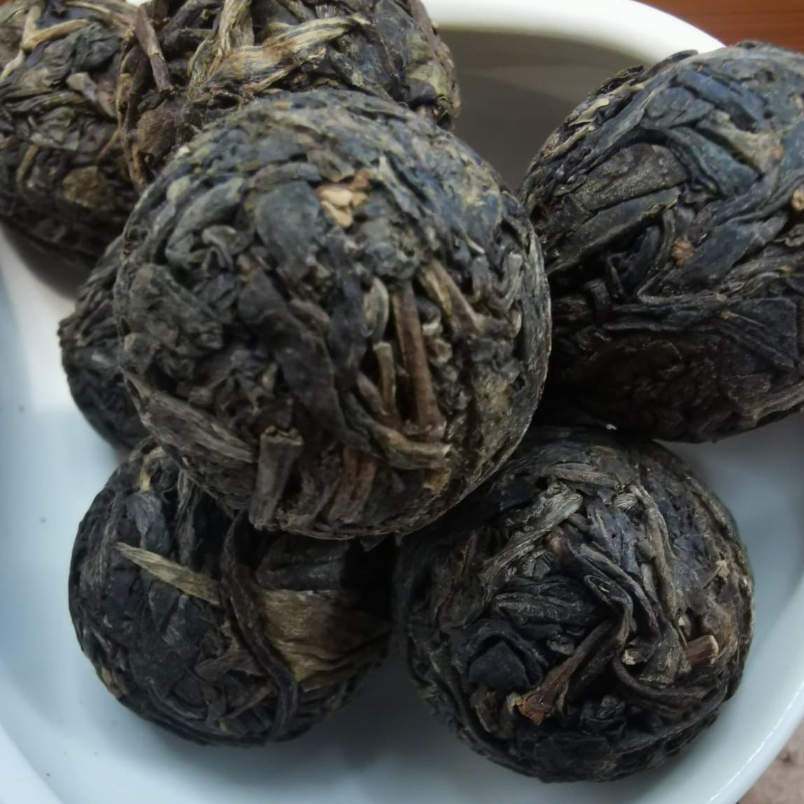 Premium Old Village PuEr Tea Dragon Pearls - 12 Count Box | Authentic Chinese Loose Leaf Tea for Relaxation, Meditation & Daily Wellness