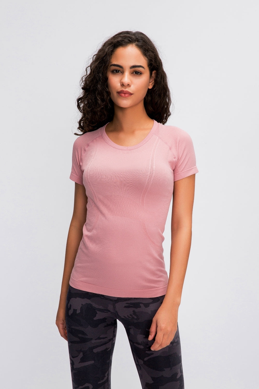 Breathable Round Neck Short Sleeve Active T-Shirt for Men & Women - Gym, Running, Yoga & Casual Wear