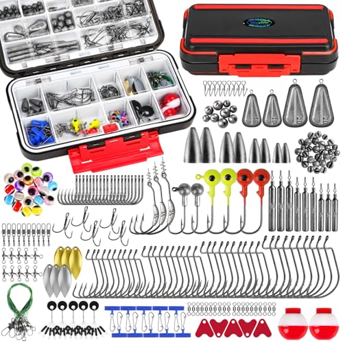 248pcs Fishing Accessories Kit