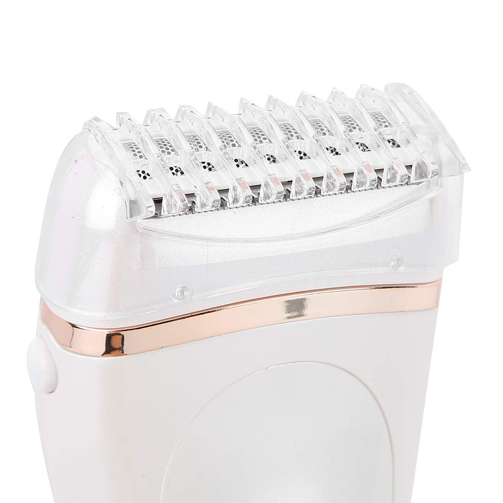 Rechargeable Women's Electric Shaver & Hair Remover - Painless Bikini & Body Hair Trimmer for Smooth Skin at Home, Travel & Gym Use
