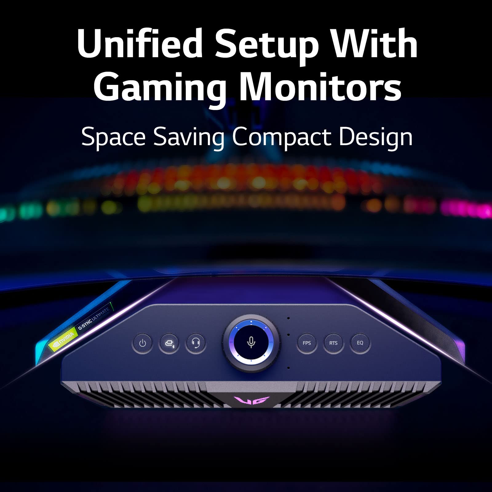 LG Ultragear GP3 Portable Gaming Speaker - Wireless Bluetooth Speaker with DTS Headphone:X, 6-Hour Battery Life, USB-C Charging for PC, PS5, Xbox Gaming & Home Entertainment