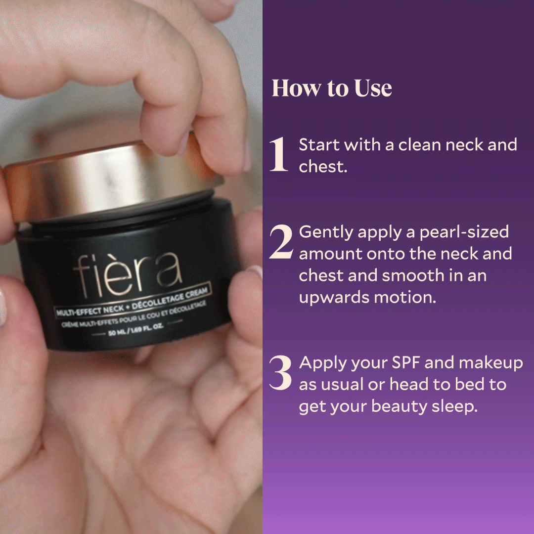 Anti-Aging Neck & Décolletage Cream - Firming, Hydrating & Brightening Treatment for Wrinkles & Sagging Skin - Perfect for Night Routine & Daily Skincare Regimen