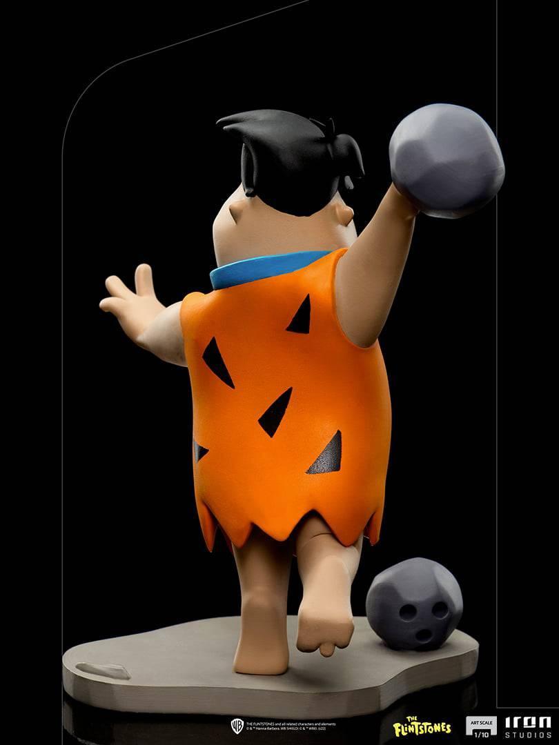 Iron Studios The Flintstones Fred Flintstone BDS Art Scale Statue 1/10 - Collectible Figurine for Home Decor, Office Display & Gifts for Fans