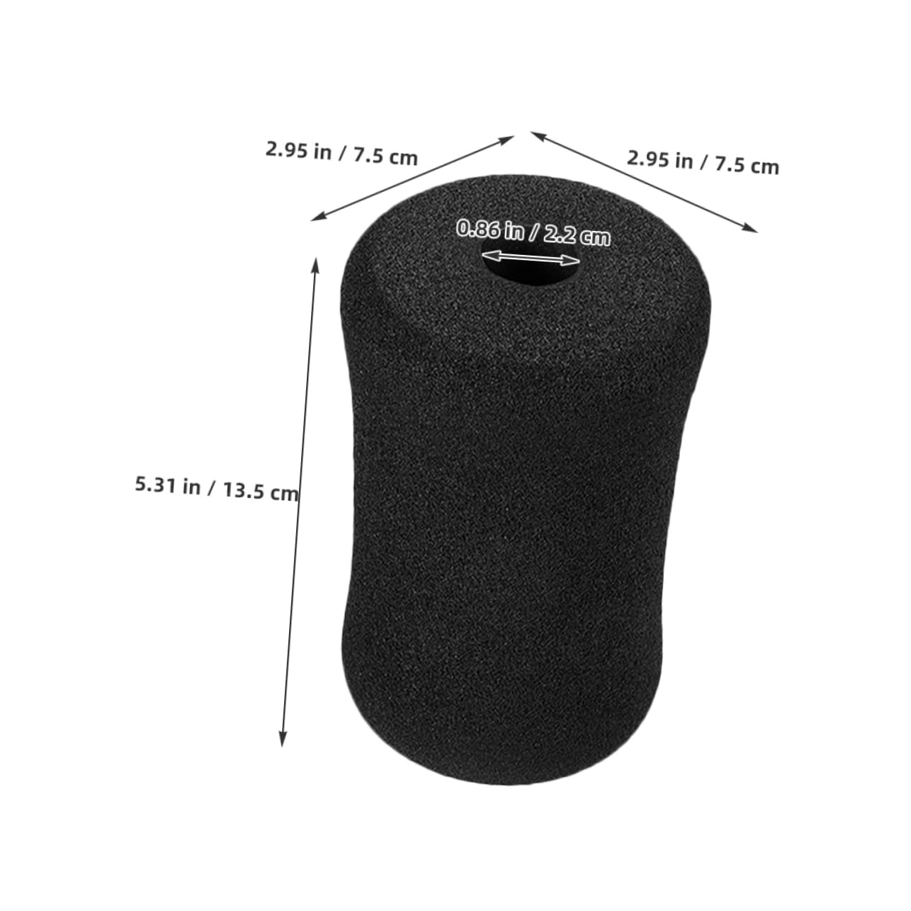 GAROZATION Ab Roller Board with Foam Roller - Exercise Foam Tube for Sit-Ups, Core Workouts, and Foot Massage - Gym Training Accessory for Home & Professional Use