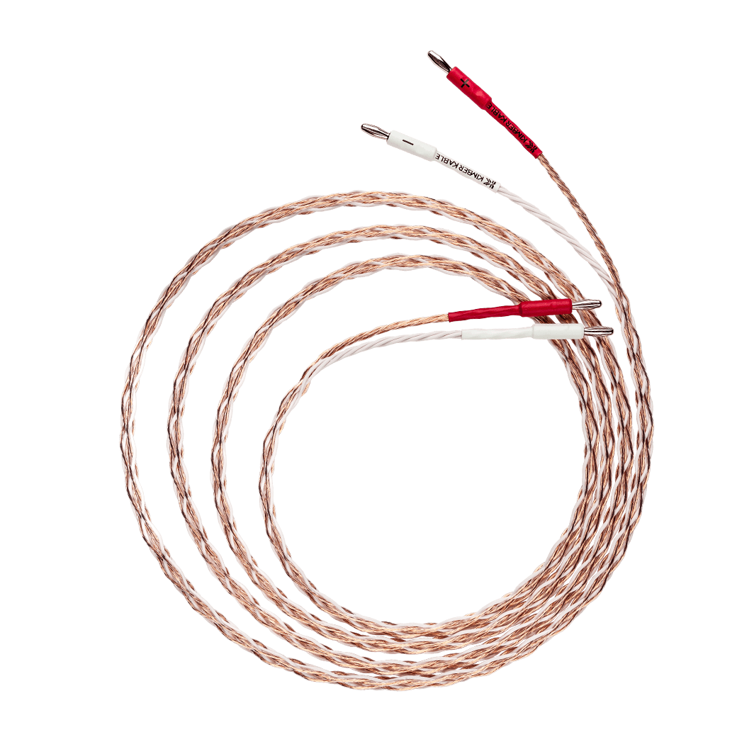 Premium Kimber Kable 4TC Speaker Cables (Pair) - High-Performance Audio Cables for Home Theater & Hi-Fi Systems - Perfect for Audiophiles & Music Enthusiasts