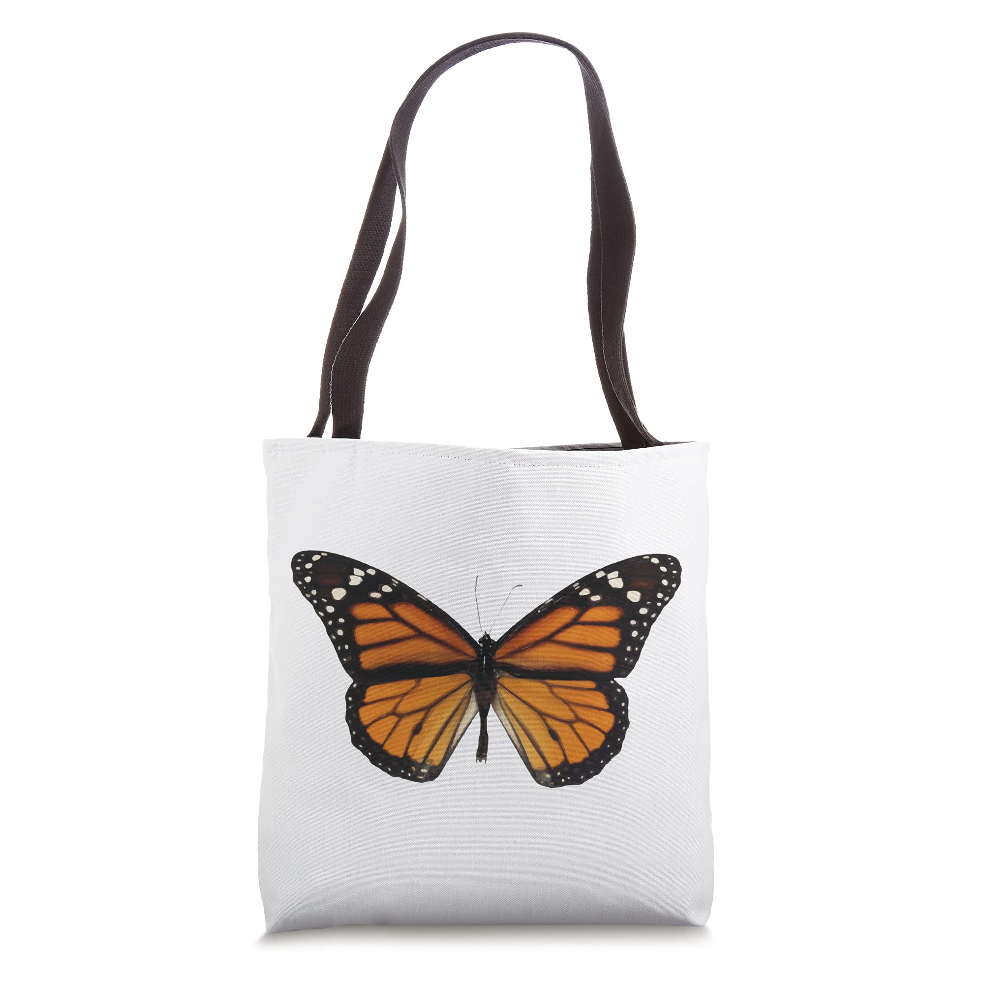 Eco-Friendly Monarch Butterfly Tote Bag - Large Reusable Shopping Bag with Vibrant Butterfly Print - Perfect for Groceries, Beach Trips & Farmers Market