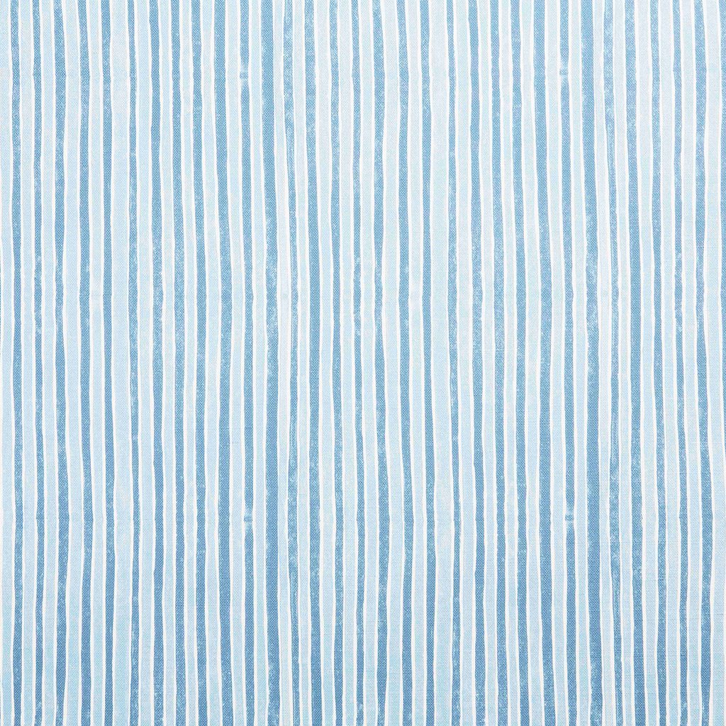 Premium Stripe Printed Linen Cotton Fabric - Soft & Durable Blue Fabric for DIY Crafts, Home Decor, and Fashion Sewing Projects