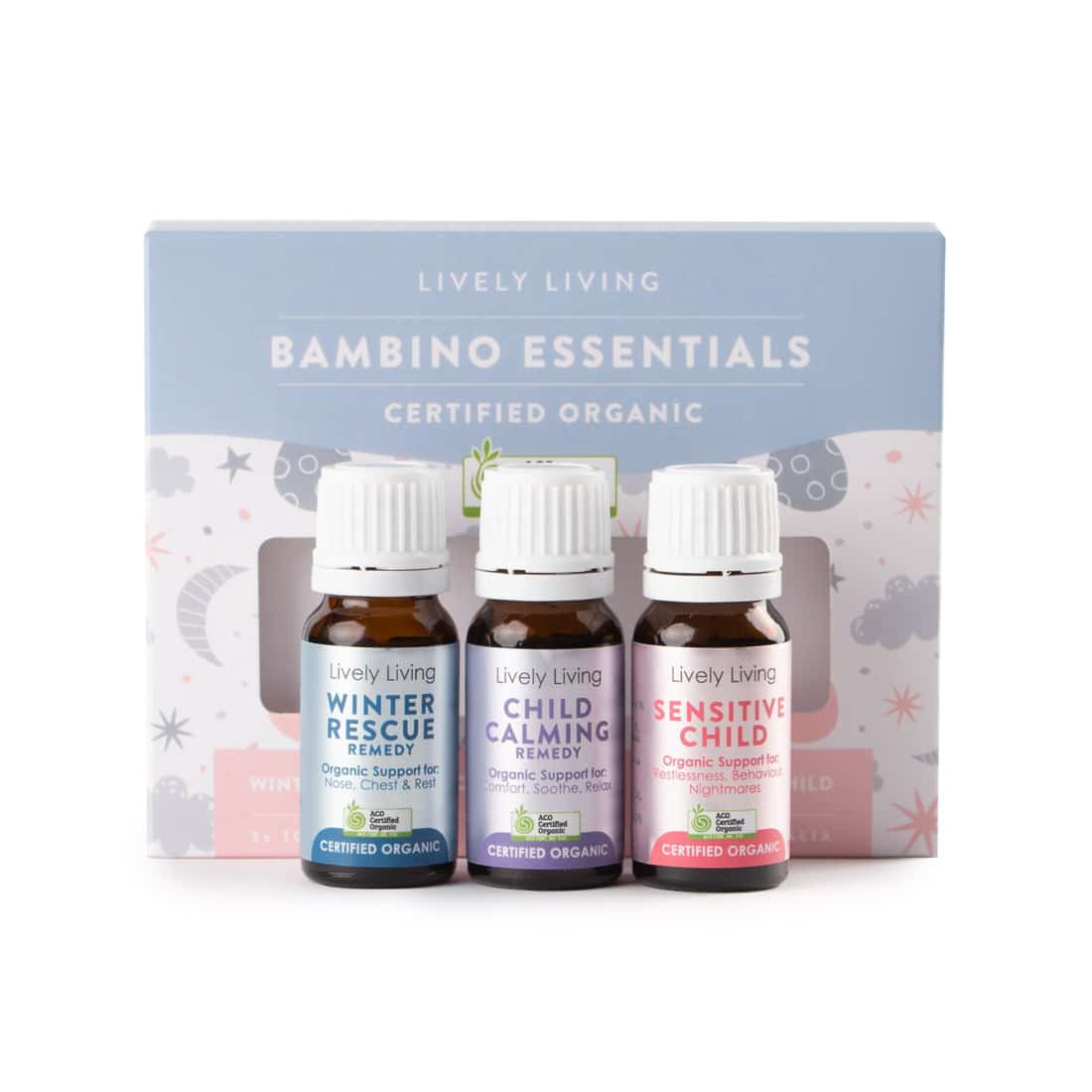 9 Organic Essential Oil Trios - Choose Any 3 Blends for Aromatherapy, Massage & Home Diffuser | Natural Skin & Hair Care