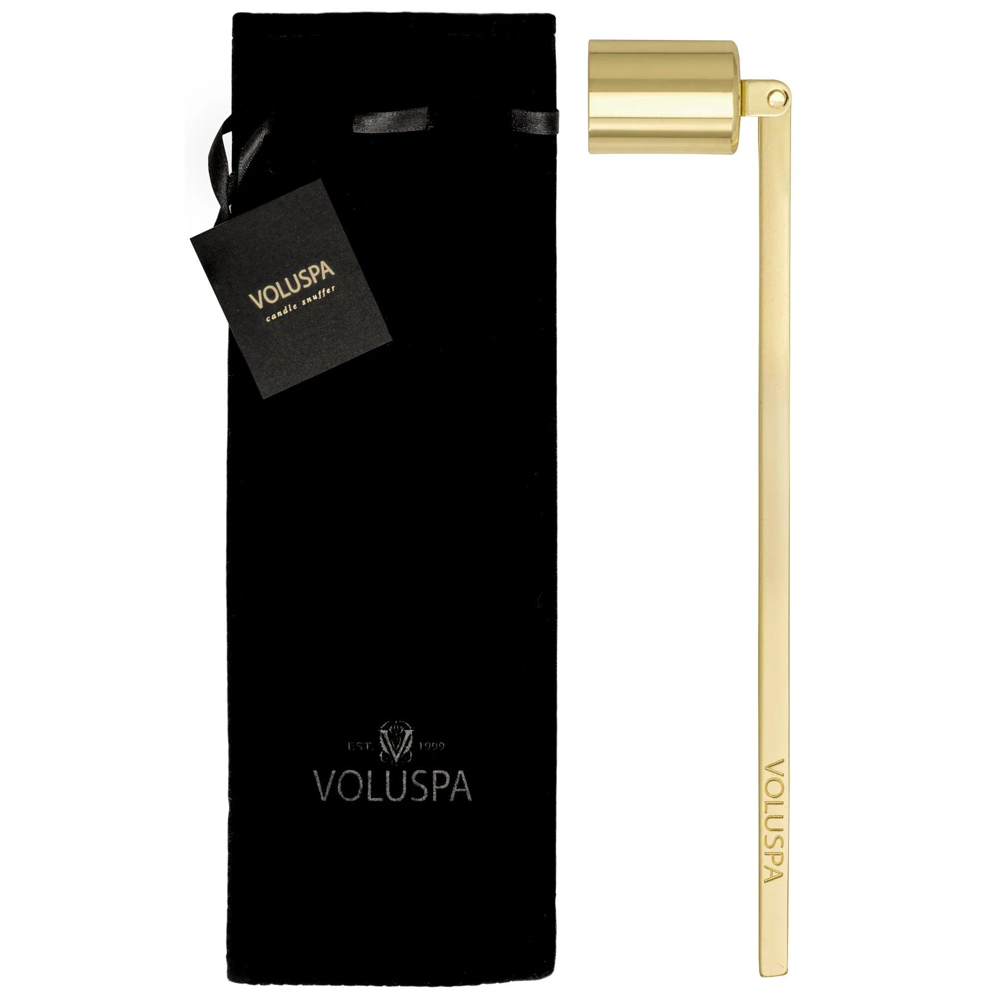 Premium Gold Candle Wick Snuffer - Elegant Candle Extinguisher Tool for Home Decor, Spa, Meditation & Romantic Dinners