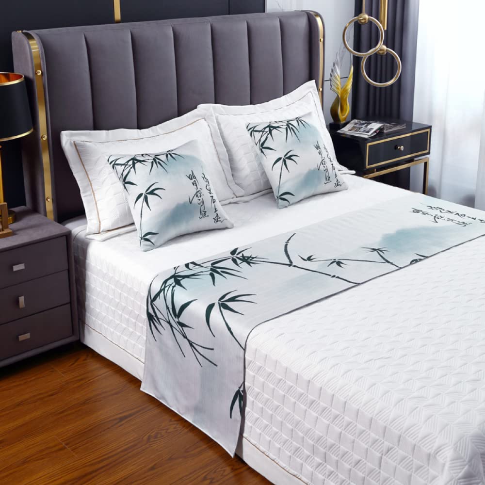 STANGK Bed Runner Throw for Twin/Queen/King Beds - Home & Hotel Decor