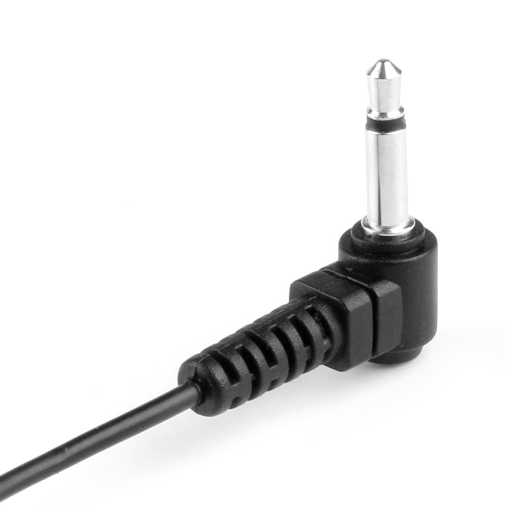 VSILAY 3.5mm D-Shaped Earpiece Headset for Two-Way Radios & Walkie Talkies - Secure Fit, Clear Communication for Construction, Security, and Outdoor Activities