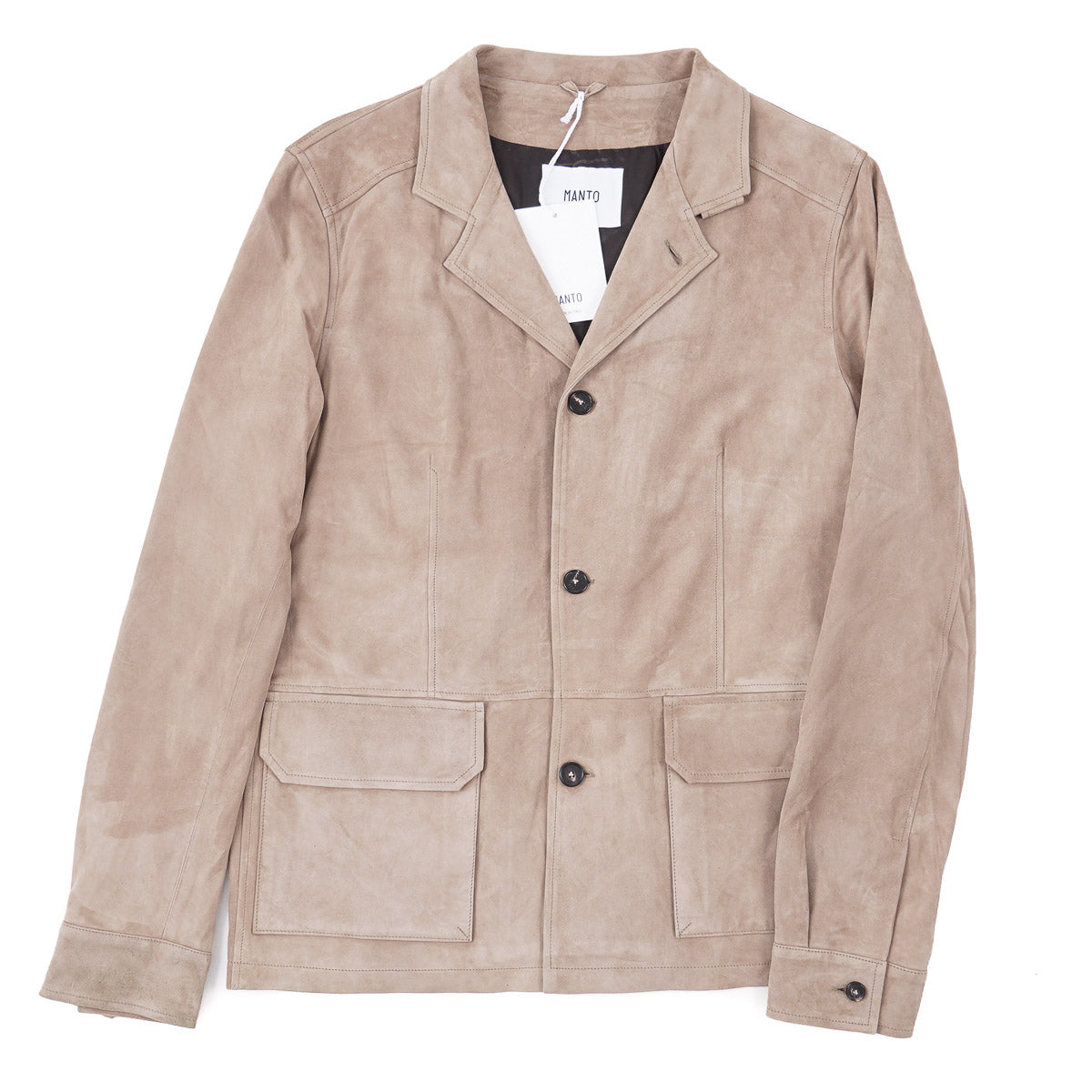 Premium Aglianico Suede Blazer Jacket for Men - Stylish Business Casual Coat with Notched Lapel & Button Closure - Perfect for Office Wear, Date Nights & Formal Events