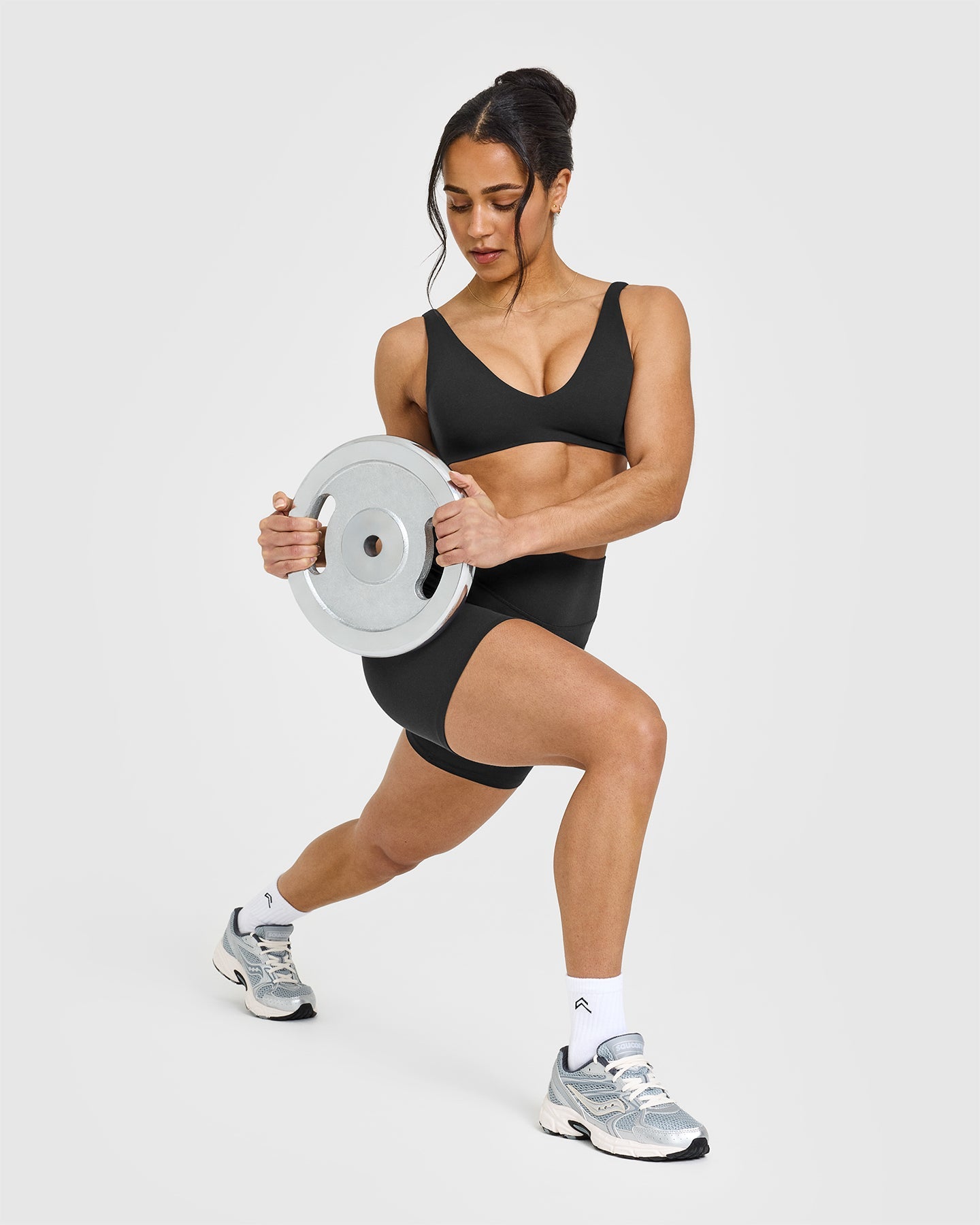 SoftMotion™ Scoop Back Bralette - Ultra Soft Wireless Comfort Bra in Black | Perfect for Yoga, Lounge & Everyday Wear