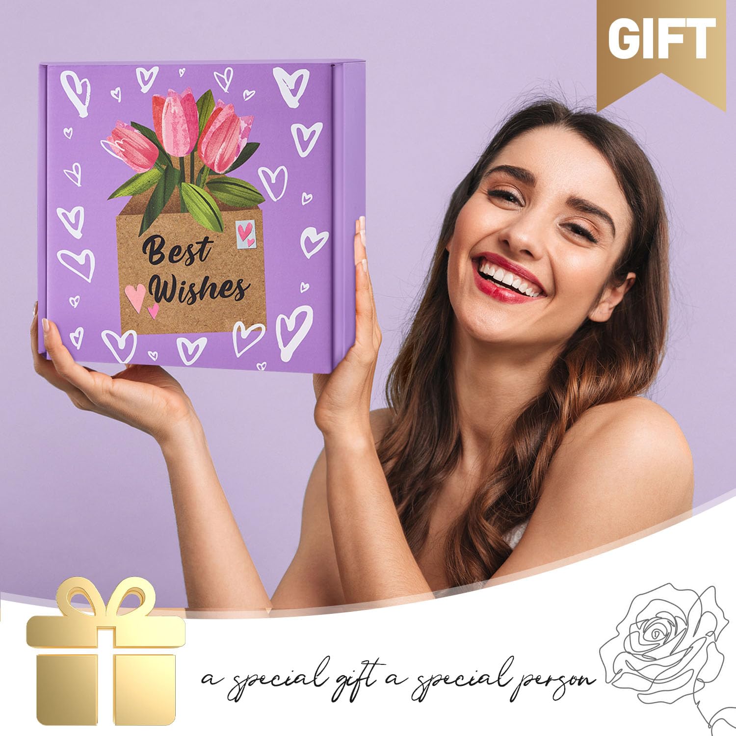 **Best Christmas Gifts for Women - Unique Birthday, Mother's Day, Thank You & Appreciation Gifts for Coworkers, Mom, Wife, Sister, Aunt, Teacher, Employee - Perfect for Holidays, Office Parties & Special Occasions**
