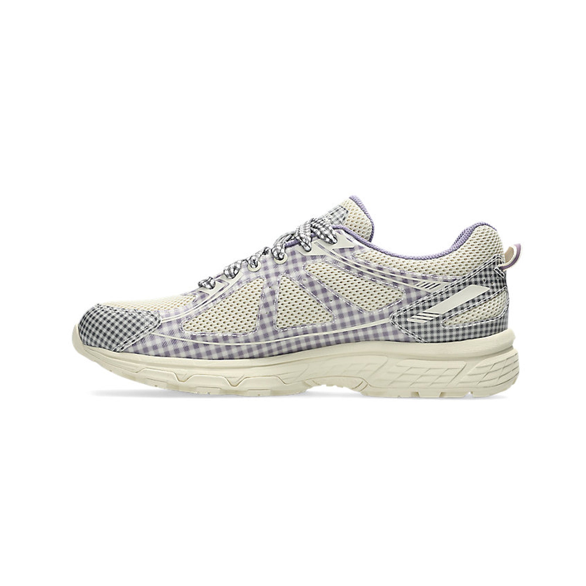 ASICS Gel Venture 6 Trail Running Shoes - 'Story mfg. Vanilla Violet Quartz Gingham' 2025 Edition | Lightweight Cushioned for Hiking & Outdoor Activities