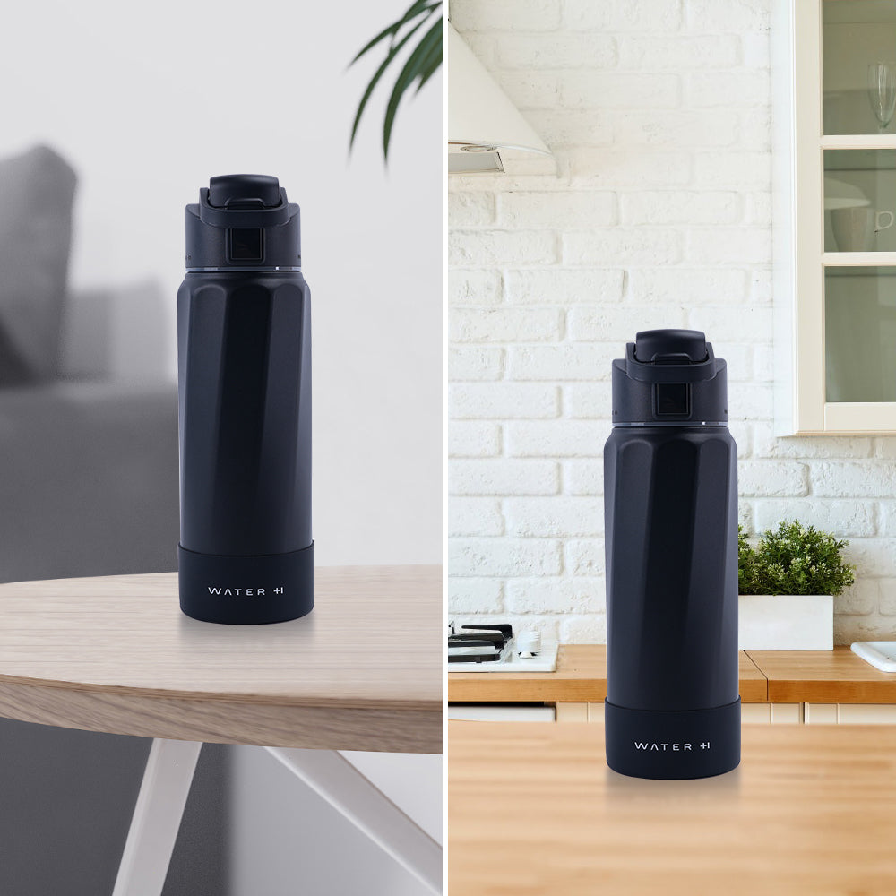WaterH 32 oz Bluetooth Smart Water Bottle with Hydration Tracker & App - Perfect for Gym, Hiking & Daily Hydration Goals