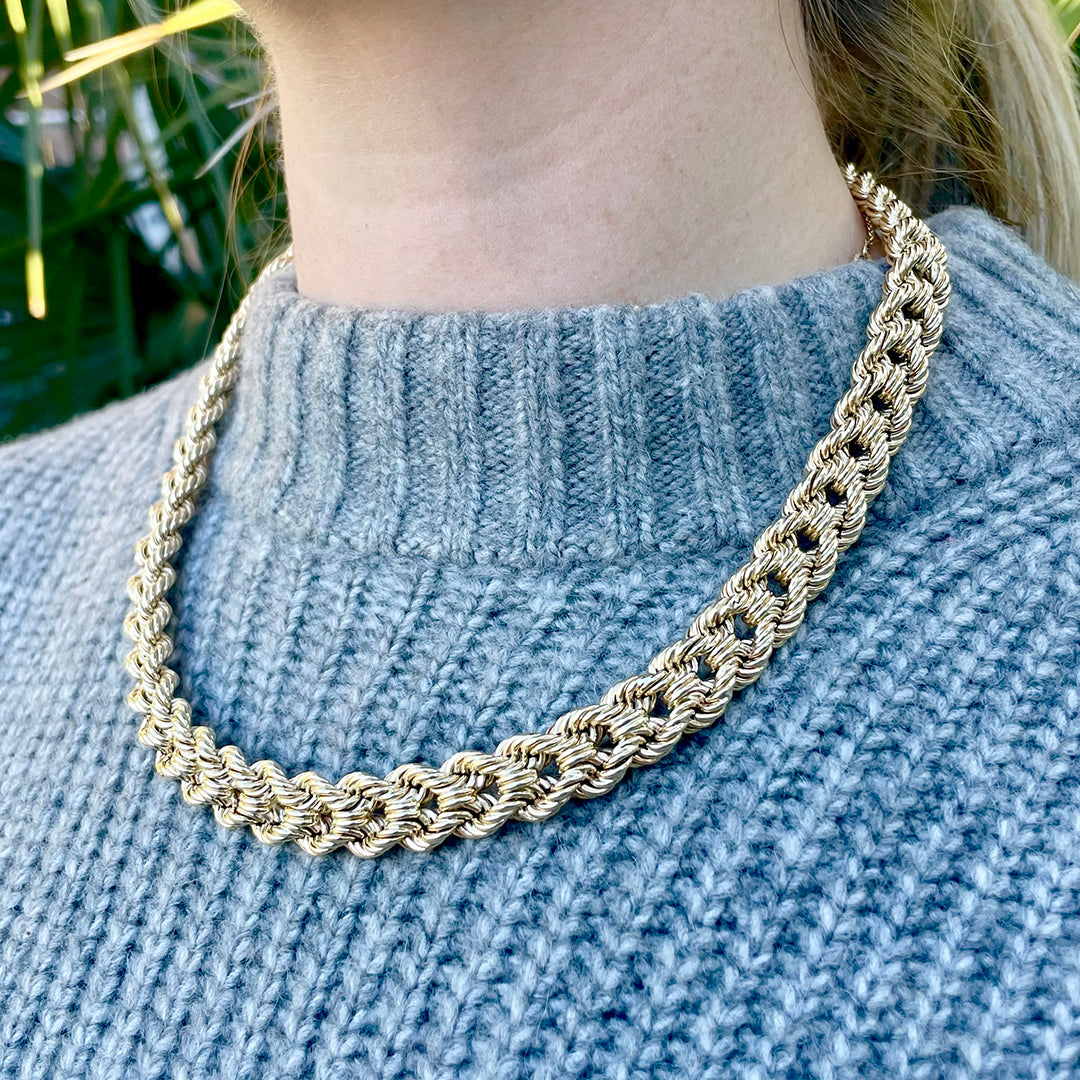 Petite Club Necklace - Dainty Gold Plated Pendant for Women | Elegant Layering Jewelry for Everyday Wear & Special Occasions