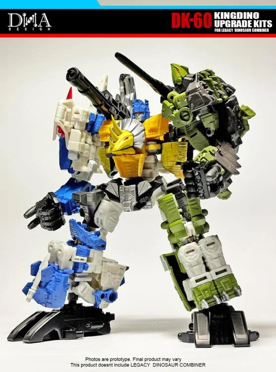 DNA Design DK 60 Upgrade Kit for Legacy Dinoking - Premium Replacement Parts for Transformers Collectors | Perfect for Display, Customization & Toy Restoration