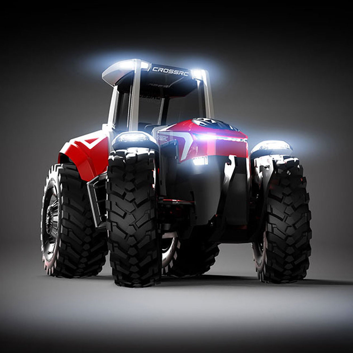 1/8 Scale RC Tractor TL4 Iron Bull Remote Control Car with Light, Motor, ESC & Two-Speed Transmission - Off-Road Simulation Vehicle for Hobbyists & DIY Enthusiasts - Perfect for Crawling, Trail Adventures & RC Competitions